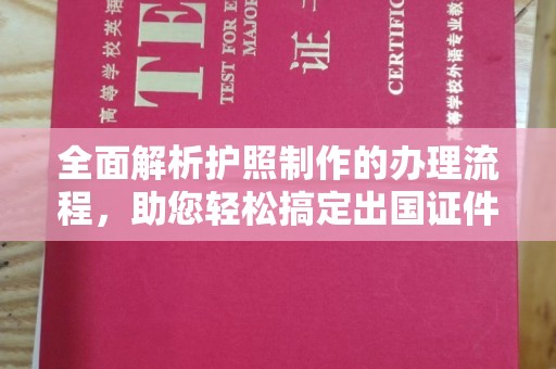 阜城全面解析护照制作的办理流程，助您轻松搞定出国证件