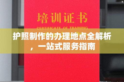 阜城护照制作的办理地点全解析，一站式服务指南