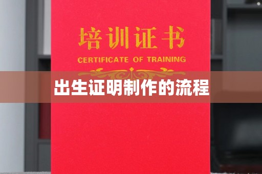 阜城出生证明制作的流程