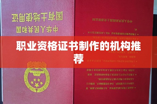 阜城职业资格证书制作的机构推荐