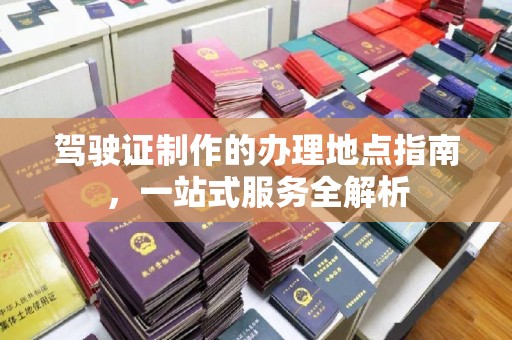 阜城驾驶证制作的办理地点指南，一站式服务全解析