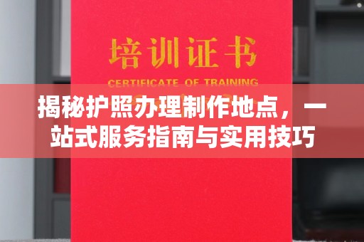 阜城揭秘护照办理制作地点，一站式服务指南与实用技巧