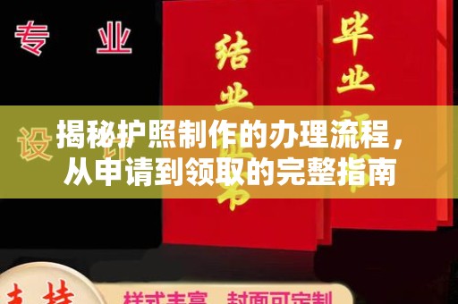 阜城揭秘护照制作的办理流程，从申请到领取的完整指南