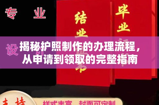 阜城揭秘护照制作的办理流程，从申请到领取的完整指南